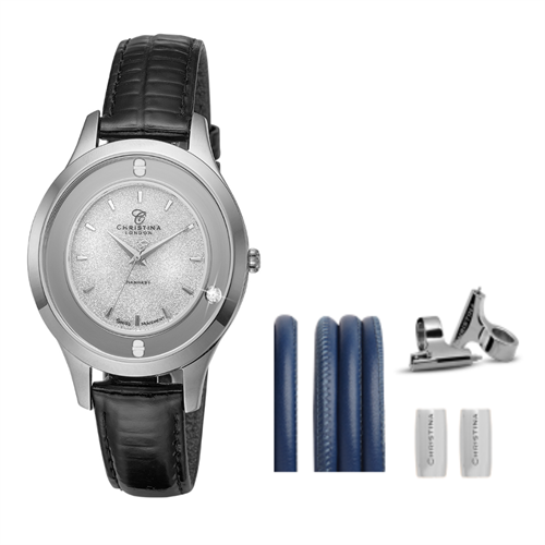 Collect ur 331SWBL-Magic + Blå Watch Cord set - Christina Jewelry & Watches